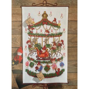 Julekalender Karrusel med nisser