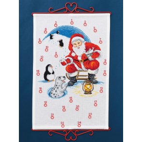 Julekalender Julemand med sl og pingviner