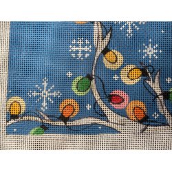 Hndmalet luksus Julesok, Julemand og rensdyr