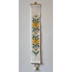 Klokkestreng mini Blomster - hr 10 trde