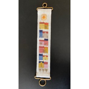 Klokkestreng - Huse i farver - Hr 12 trde