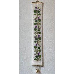 Klokkestreng mini Blomster - hr 10 trde