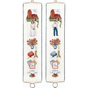 Konfirmation - klokkestreng - inkl. beslag - 12trdet hr