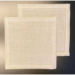 Melleml�gsserviet Natur 21x21 cm - 10 tr�de h�r