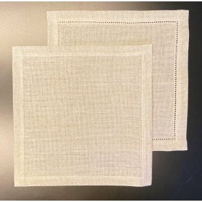 Melleml�gsserviet Natur 21x21 cm - 10 tr�de h�r