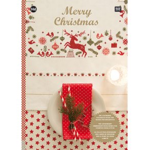 M�nsterbog - Merry Christmas - motiver i korssting