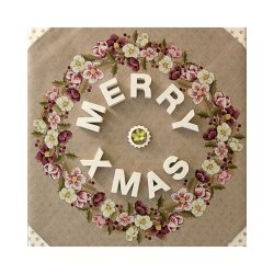 M�nsterbog - Merry Christmas - motiver i korssting