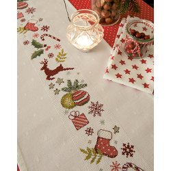 M�nsterbog - Merry Christmas - motiver i korssting