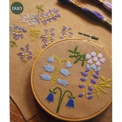 Mindful Making Broderikit fra DMC, Forrsblomster Duo