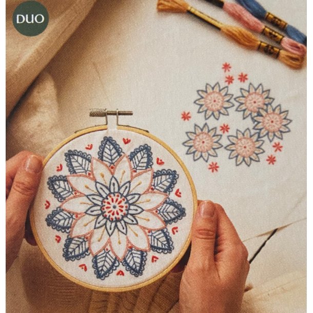 Mindful Making Broderikit fra DMC, Mandala Duo