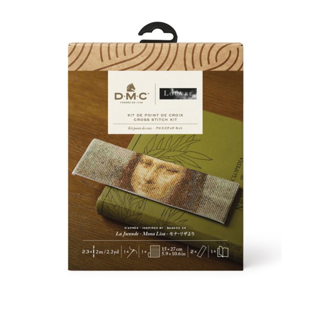 DMC Broderikit Bogmrke - Mona Lisa