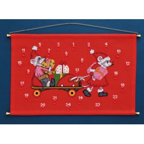 Julekalender Mus i rulleskjte