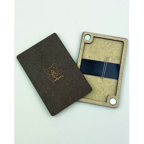 N�le Etui - Firkantet med magnetb�nd - Permin