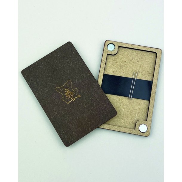 N�le Etui - Firkantet med magnetb�nd - Permin