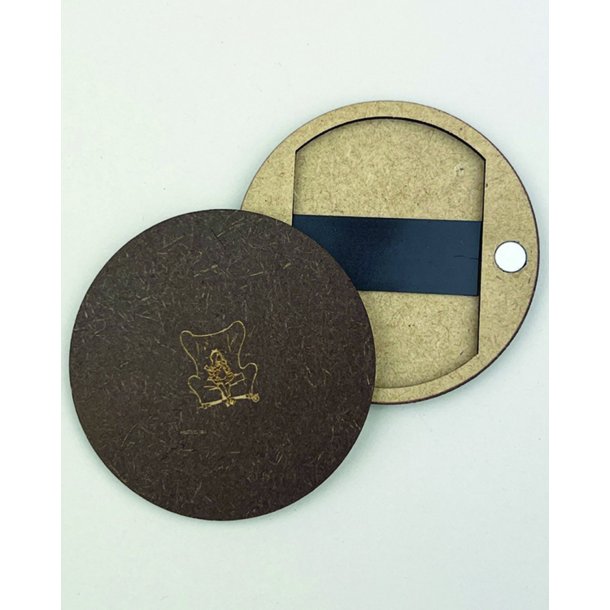 N�le Etui - Rundt med magnetb�nd - Permin