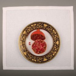 Dkkeservietter i  flere farver og kvaliteter  L45 x H35 cm 10 trde pr. cm (5 sting pr. cm)