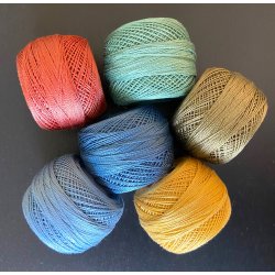 DMC Perlegarn nr. 12 - flere farver