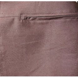 Pude bagside Brun 45x45cm - hr/bomuld