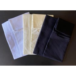 Pudebetrk i aida 5,4 sting - med bomuldsstof bagside - flere varianter