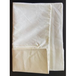 Pudebetrk i aida 5,4 sting - med bomuldsstof bagside - flere varianter