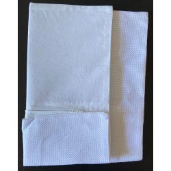 Pudebetrk i aida 5,4 sting - med bomuldsstof bagside - flere varianter