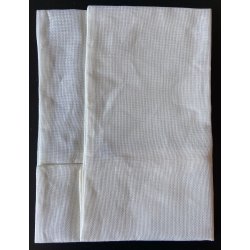 Pudebetrk i hrlrred 40x40 cm - creme/natur - 8 eller 10 trde
