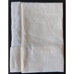 Pudebetrk i hrlrred 40x40 cm - creme/natur - 8 eller 10 trde