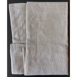 Pudebetrk i hrlrred 40x40 cm - creme/natur - 8 eller 10 trde