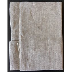 Pudebetrk i hrlrred 40x40 cm - creme/natur - 8 eller 10 trde