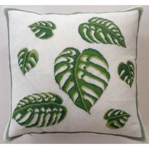 Fingerphilodendron pude - hr 10 trde/cm og Blomstergarn