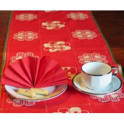 Julelber - Hjerter mnster med stof