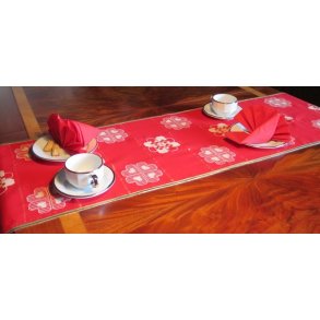 Julelber - Hjerter mnster med stof