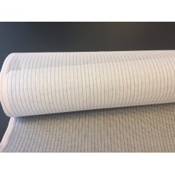 Stramaj 5,4 sting/14 count - med bl hjlpestreg pr. 10 trde - pris pr. 0,5 mtr.