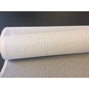 Stramaj 5,4 sting/14 count - med bl hjlpestreg pr. 10 trde - pris pr. 0,5 mtr.