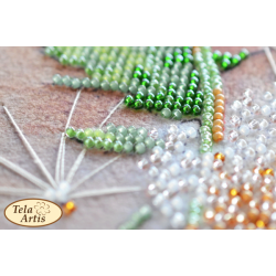 Humlebi - Perlebroderi