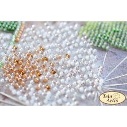 Humlebi - Perlebroderi