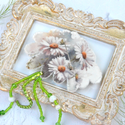 Kamilleblomst Broche