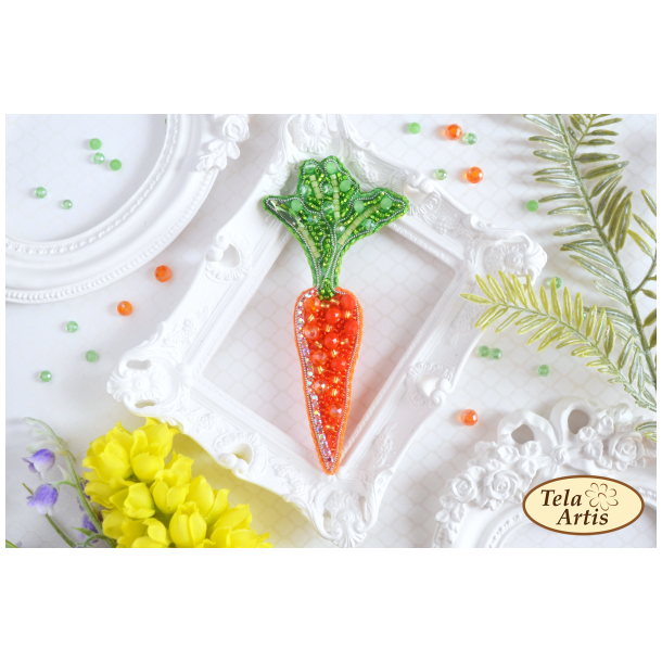 Gulerod Broche