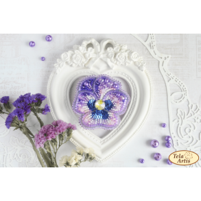 Stedmoder Blomst Broche