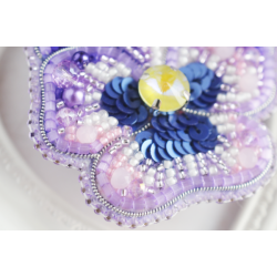 Stedmoder Blomst Broche