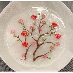 Kornblomst - frit broderi p tyl kit