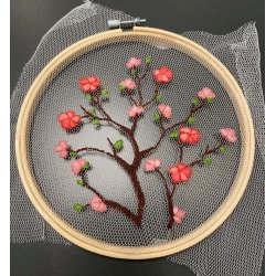 Kornblomst - frit broderi p tyl kit