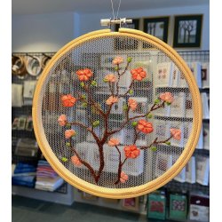 Kornblomst - frit broderi p tyl kit